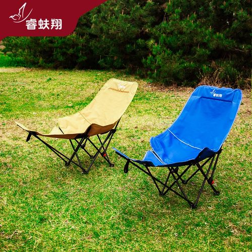 4档可调节躺椅 月亮椅加脚托多功能加宽加大折叠椅户外居家午休椅