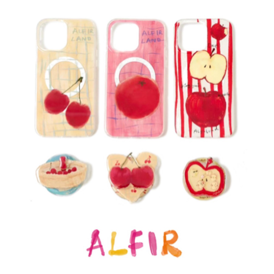Alfir格子水果磁吸手机壳