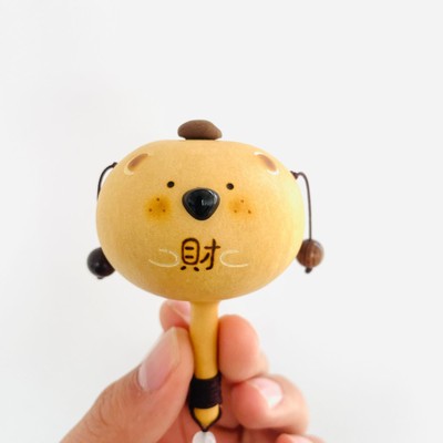 葫芦拨浪鼓小[超级无敌可爱]卡通手工 葫芦拨浪鼓