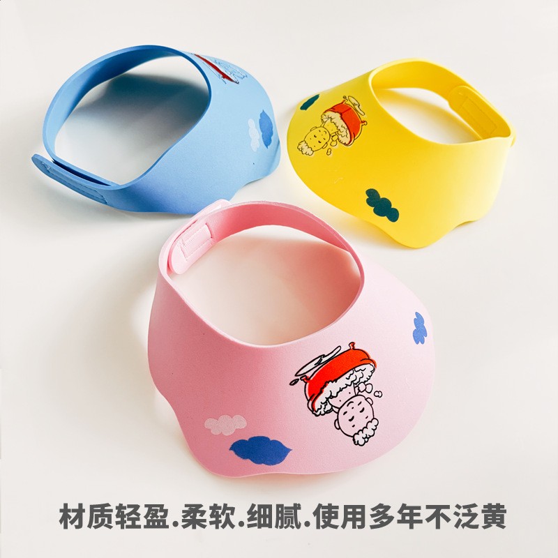 洗头帽儿童浴帽婴幼儿洗头帽防水可调节护耳宝宝洗头神器细腻轻qy