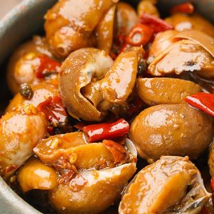 麻辣老婆脚150g即食熟食海鲜鲍螺肉海螺香辣味假鲍鱼卤味小吃特产