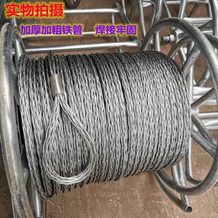 防钮牵引钢丝绳无扭电力绳拉线热镀锌绞磨机专用绳电力放线绳国标