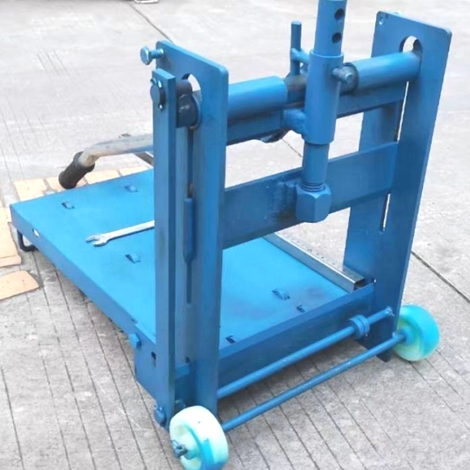 加气块切砖机手动加气砖砌砖机泡沫砖轻质切割机压刀瓦工机器