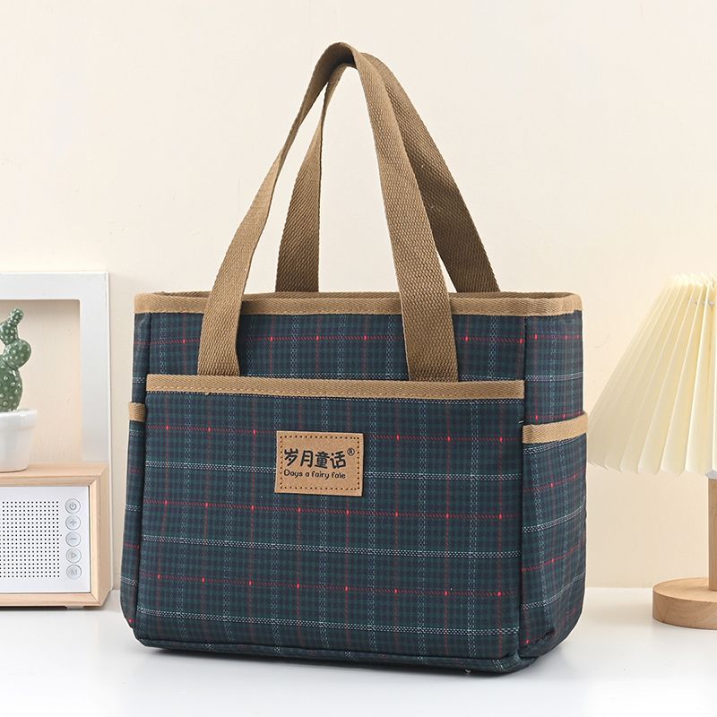 上班带饭饭盒袋加厚铝箔保温袋大容量便当包学生大号午餐包便当袋