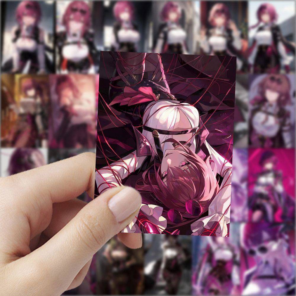 126张星穹铁道卡芙卡贴纸可爱周边贴画装饰diy手账笔记手机防水