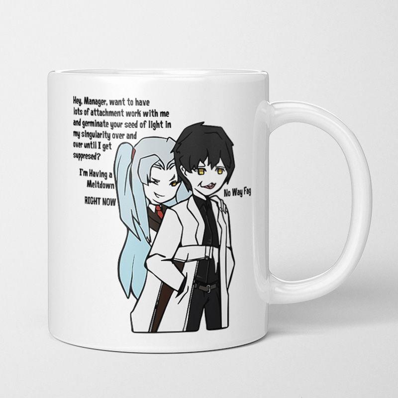 脑叶公司游戏周边马克杯同款水杯子咖啡杯陶瓷杯Chesed马克杯