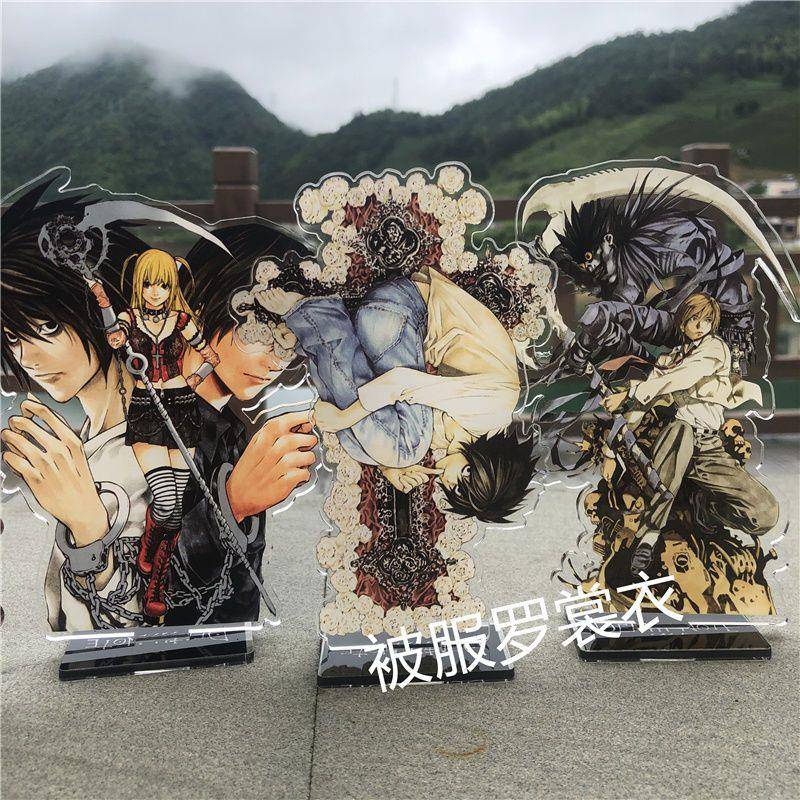 死亡笔记立牌夜神月 弥海沙琉克动漫周边立牌亚克力桌面摆件装饰