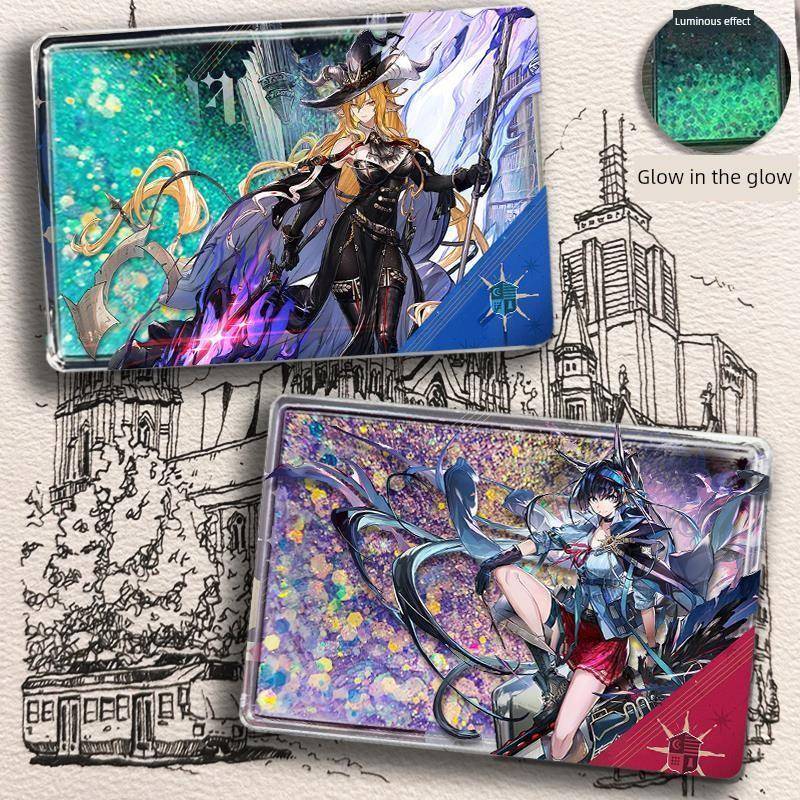 Arknights Shuhuang周边流麻深节奏拾取普卡二维游戏小米亚克力砖