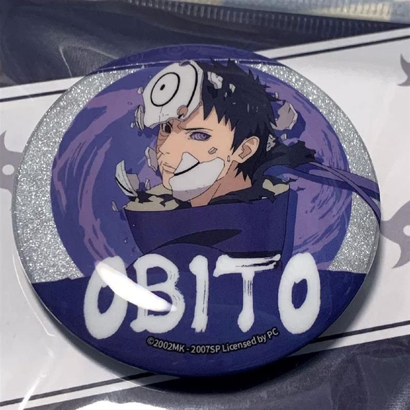 火影忍者动漫20周年周边吧唧风水马口铁带土琳徽章谷子礼物送朋友