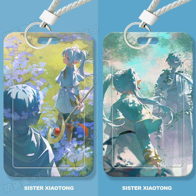 葬送的芙莉莲动漫学生滑盖卡套饭卡公交卡身份证件保护套门禁卡女