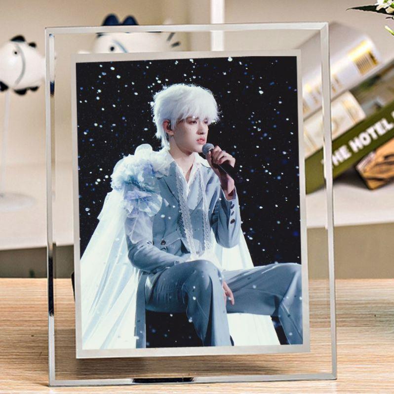 TF三代张极定制相框摆台明星信片图片diy宿舍办公室装饰品