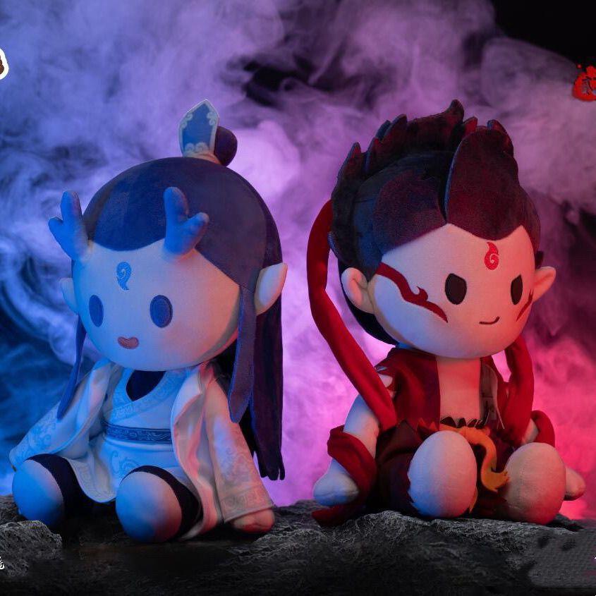 敖丙棉花娃娃衣服哪吒之属性敖丙40cm棉花娃娃穿的娃娃衣