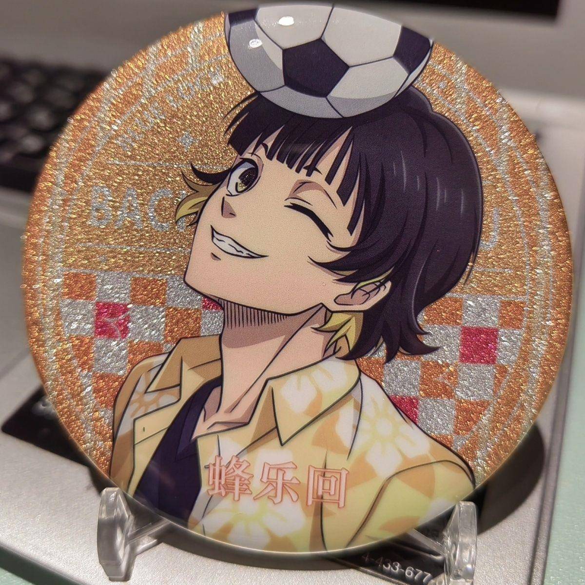 蓝色圆监狱周边吧唧BLUELOCK千切豹马凪诚士郎洁世一徽章双闪谷子