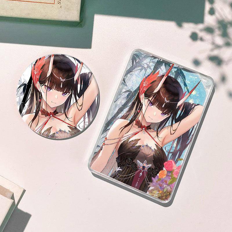 碧蓝航线能代流沙麻将流麻徽章吧唧谷子动漫周边咕卡礼物挂件立牌