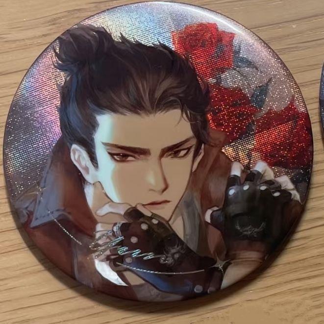 新款云冰周边吧唧徽章胸针装饰背包挂件送同学闺蜜礼物自制二次元