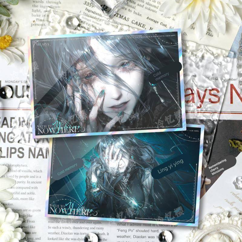 无期迷途周边耶莱娜艾尔维拉暗涌双闪色卡色纸谷子精美同人