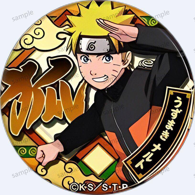 动漫火影忍者疾风传同人角色周边鸣人佐助鼬马口铁吧唧徽章.