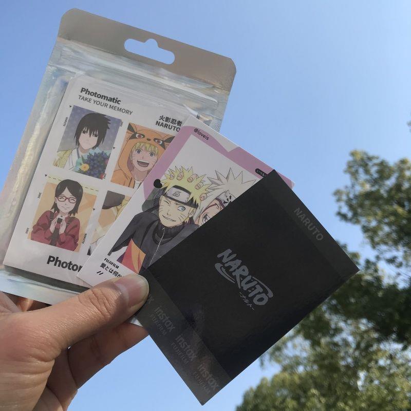 新款火影忍者拍立得小卡 鸣人卡卡西佐助周边照片卡明信片盲抽小