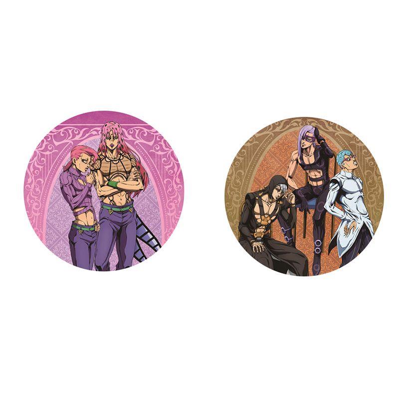 JOJO的奇妙冒险黄金之风里苏特·涅罗托比欧迪亚波罗周边动漫徽章