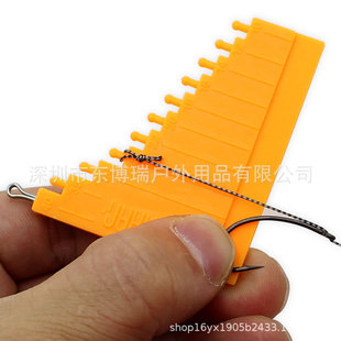 欧鲤钓线辫钓组工具绑线组工具线辫定长子线绕线板Hair Gauge欧鲤