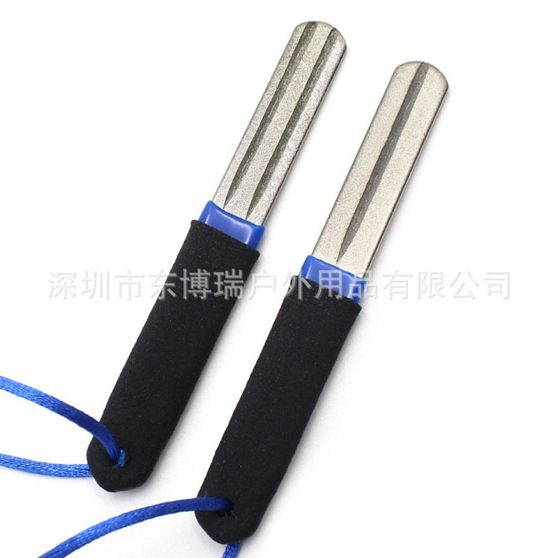 金刚石磨钩器鱼钩磨钩石矛锚钩曲柄钩雷蛙钩手研渔具钓鱼用品