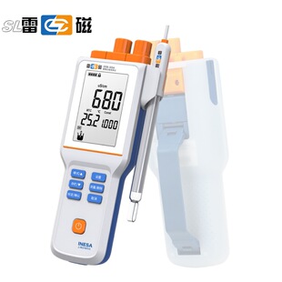 上海雷磁DDB-305A型便携式电导率仪 自动识别4种标准溶液电导率计