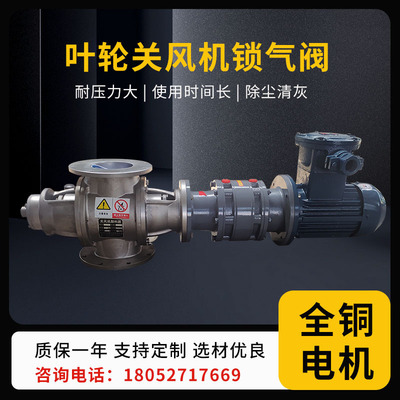 星型卸料器除尘卸灰阀 关风机不锈钢卸料阀 叶轮给料机链式锁气阀