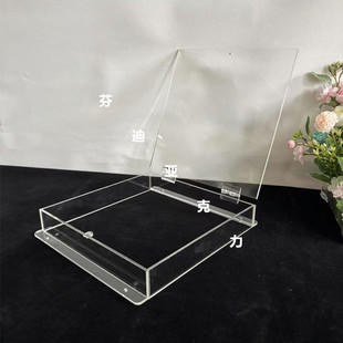 亚克力透明仪器箱机器设备按钮防护罩镂空保护箱防护盒电器设备盒