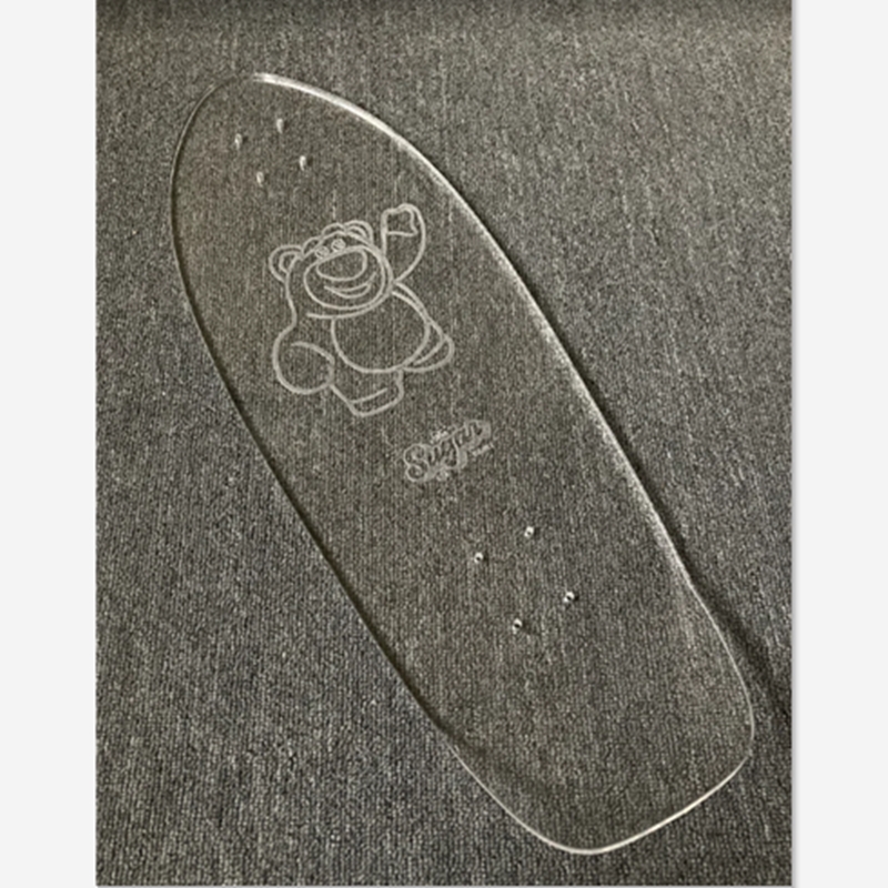 高透明亚克力陆地冲浪板