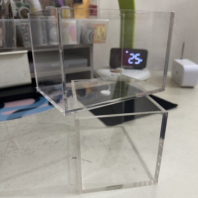 高透明亚克力收纳盒五面展示盒