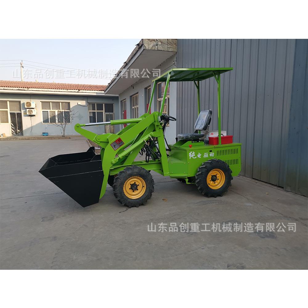 纯电动铲车环卫型小铲车 多功能小型电动装载机 新型充电式铲车