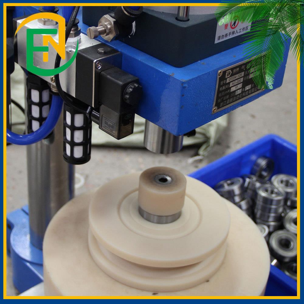 尼龙塑料绳轮放线滑轮U型V 型塑料双轴承滑轮POM轮