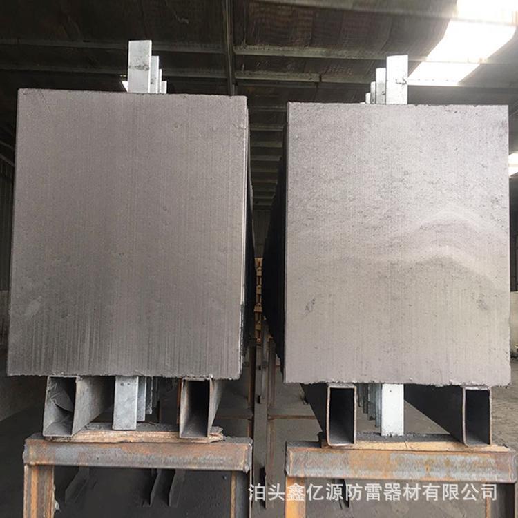 防雷接地石墨降阻模块 圆形 方形接地模块 避雷机房接地模块