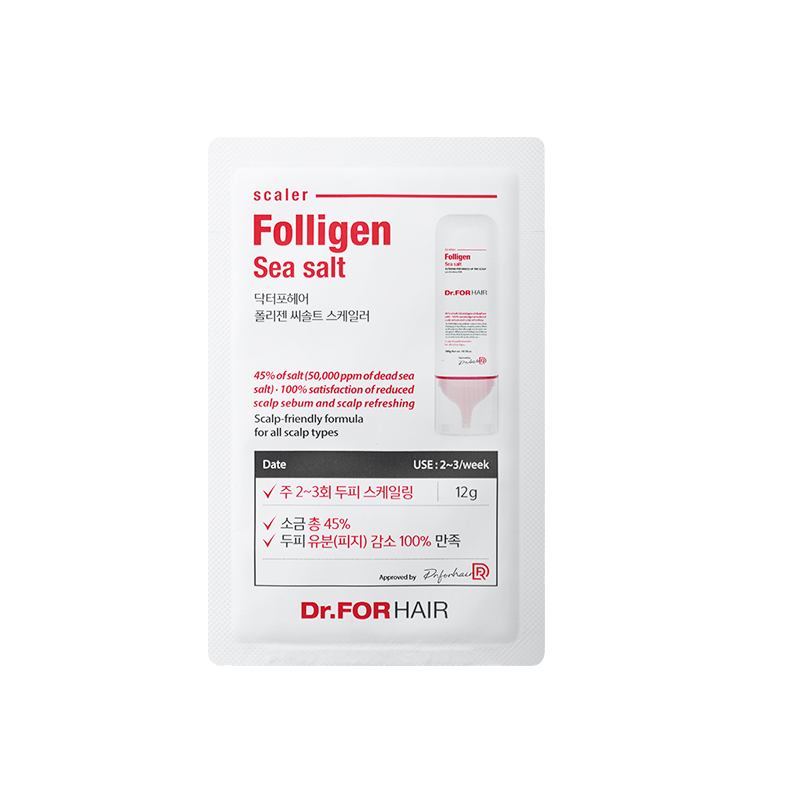 Dr.FORHAIR 固发海盐头皮磨砂膏(new) 12g/袋,美发护发/假发,头皮磨砂膏,淘宝优惠券,粉丝福利购,淘宝优惠卷