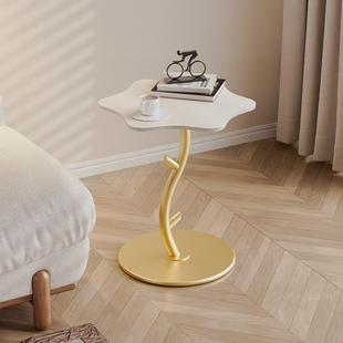 奶油风格云朵茶几沙发玻璃边几可移动简约现代床头置物架创意边几