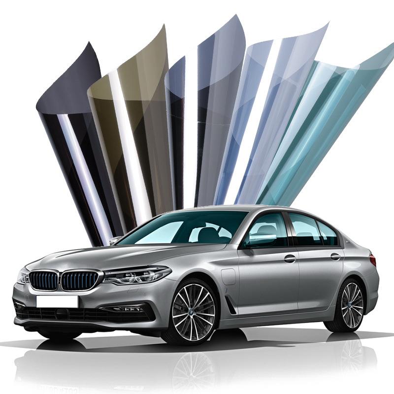 双层染色太阳膜车窗膜防爆膜直销高隔热防爆膜工厂汽车贴膜