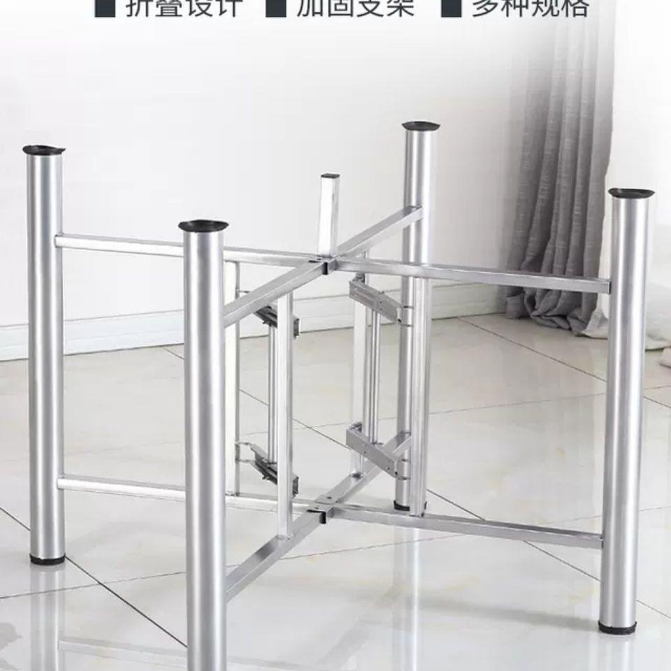 圆桌脚架子桌子脚架桌架桌子腿支架餐桌腿折叠工字铁艺桌腿台夷陵
