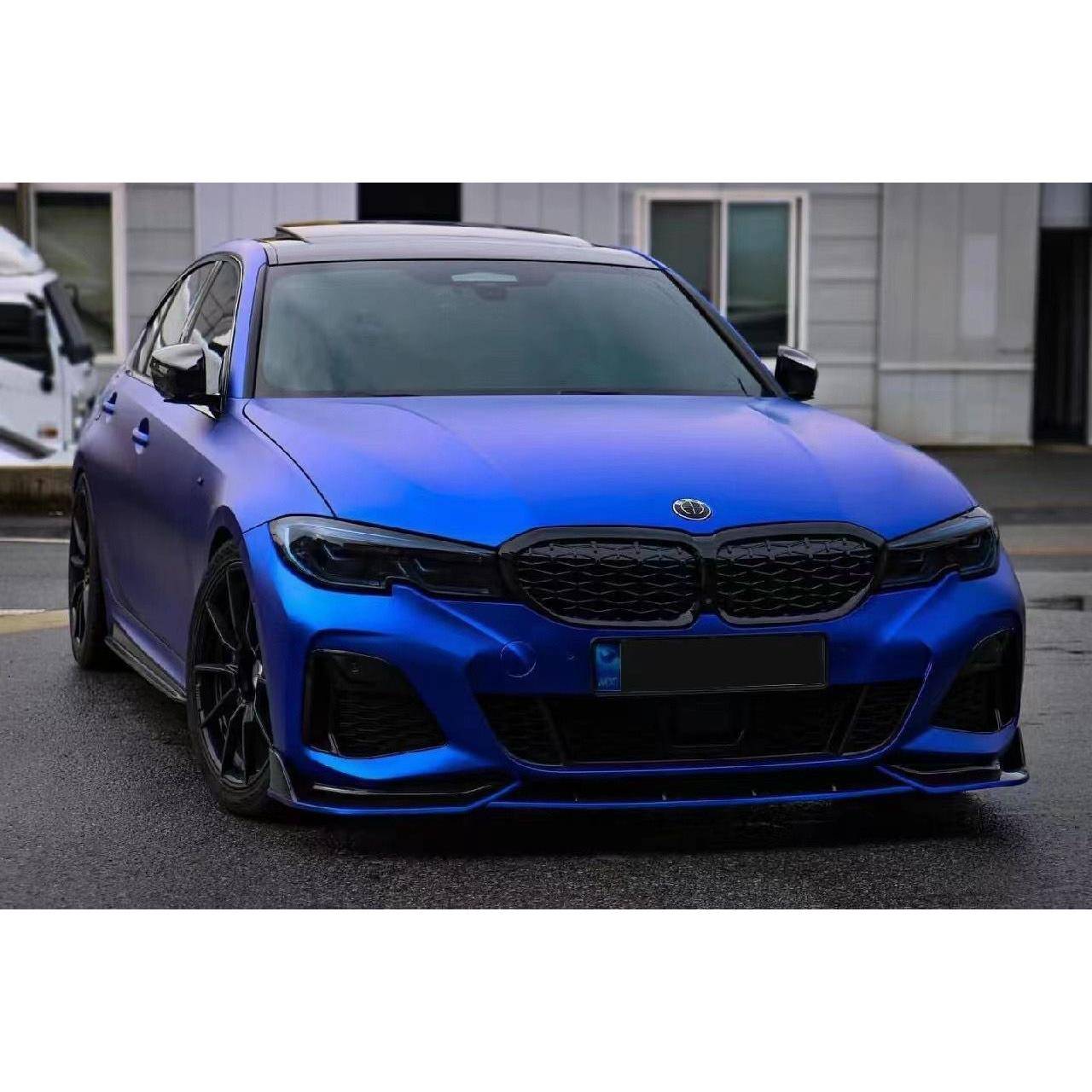 2022款超亚克莱茵蓝哑面电镀蓝陶瓷深海蓝汽车车身贴膜改色膜