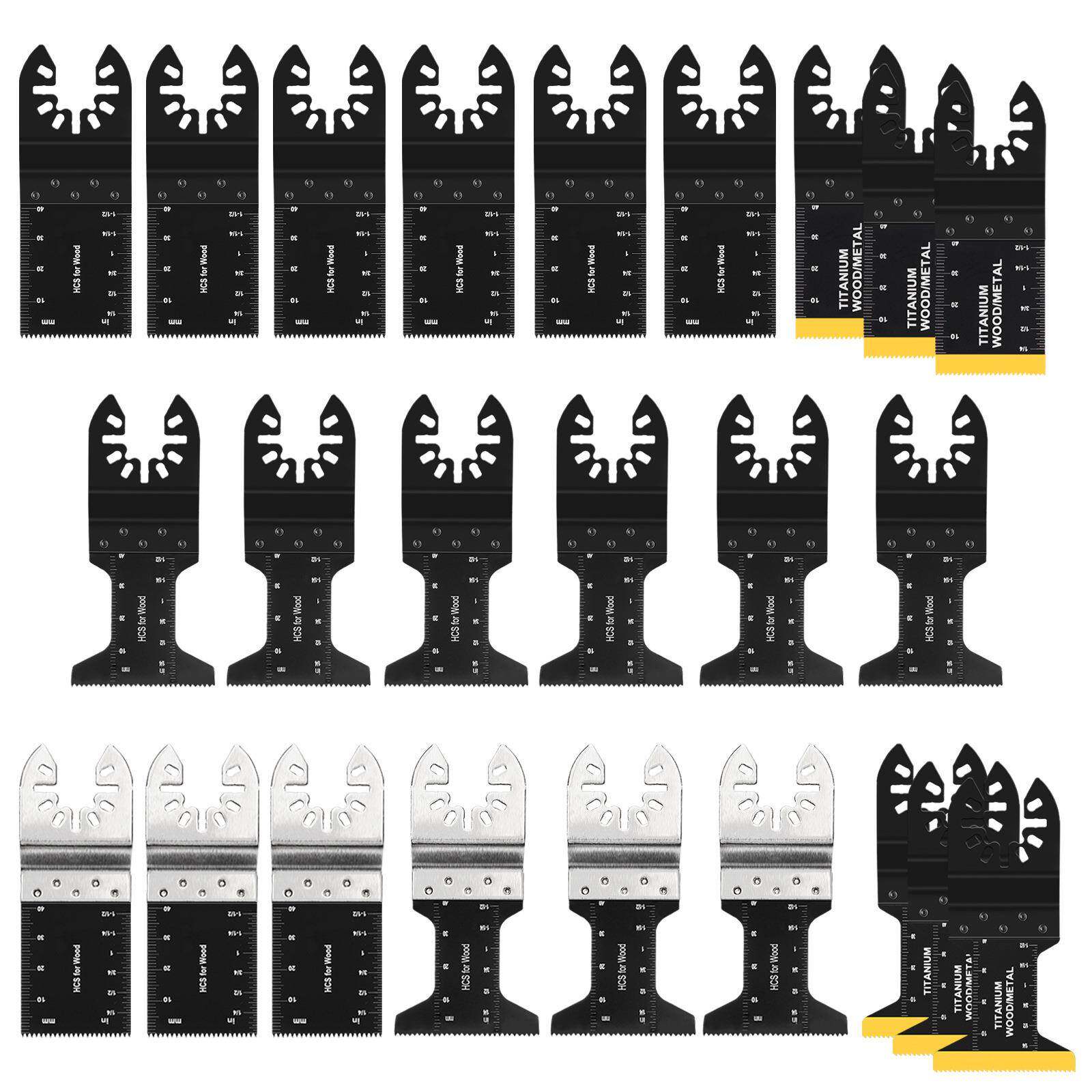 电商24件套装热销万用宝锯片木工电动工具配件摆动锯片