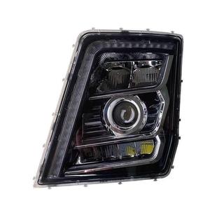 陕汽LED大灯陕汽重卡德龙X5000大灯总成前大灯前照灯原厂改装超亮