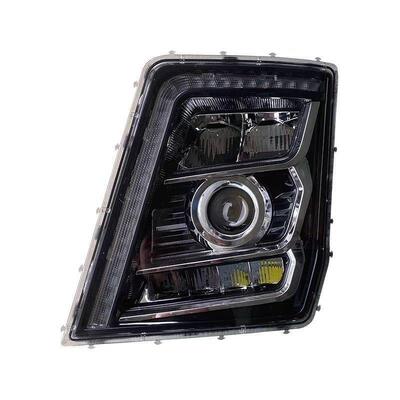 陕汽LED大灯陕汽重卡德龙X5000大灯总成前大灯前照灯原厂改装超亮