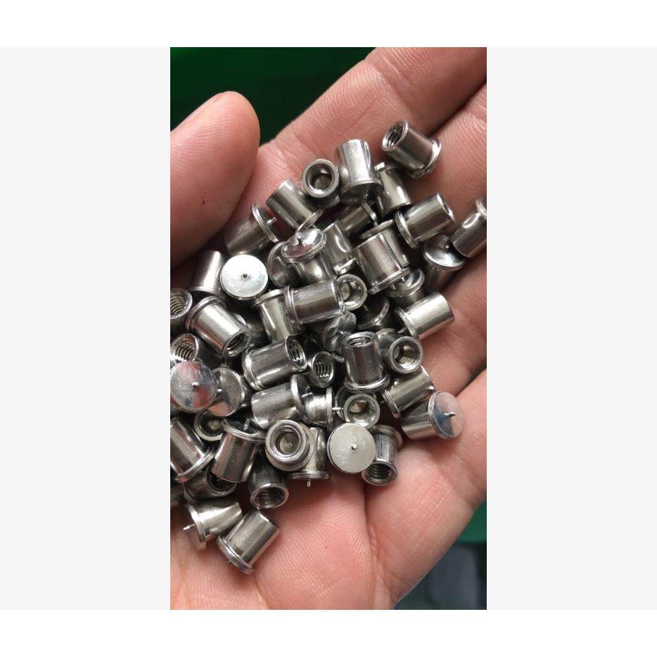 304不锈钢DIN13918IT型焊接螺母柱6/M4*10