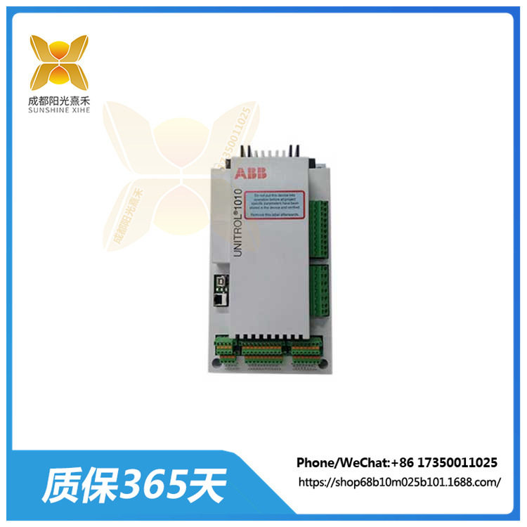 UNITROL1010-3BHE035301R0001-UNS0121A-Z.V1ABB无刷励磁系统