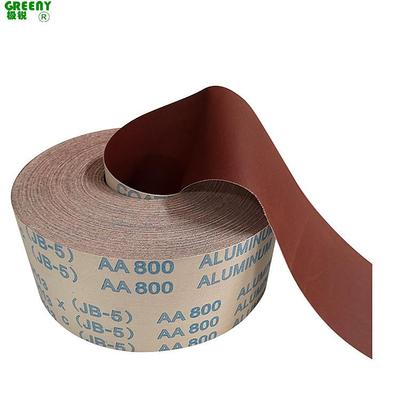 直销4寸软布卷800#JB-5砂布卷TJ113木工专用手撕软布卷砂带