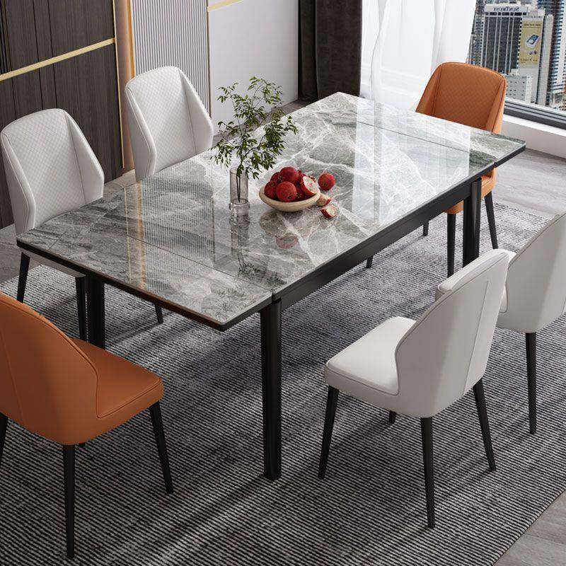 折叠岩板餐桌可伸缩实木饭桌家用小户型长方形抽拉底板家用实用,鲜花速递/花卉仿真/绿植园艺,割草机/草坪机,淘宝优惠券,粉丝福利购,淘宝优惠卷