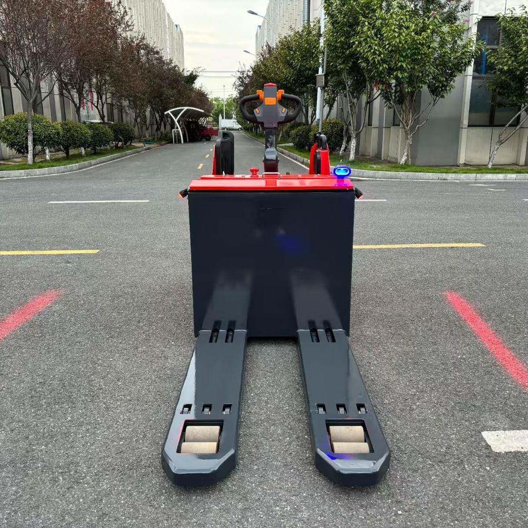 普尔夫电动搬运叉车全自动托盘液压搬运车10T地牛锂电搬运车非标