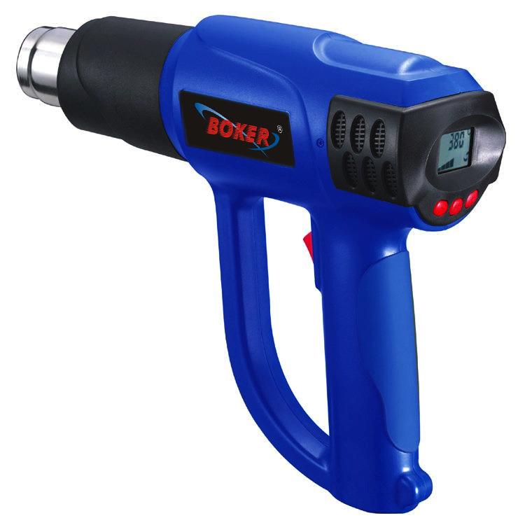 高端智能2000W热风枪汽车贴膜烤枪工业热风机