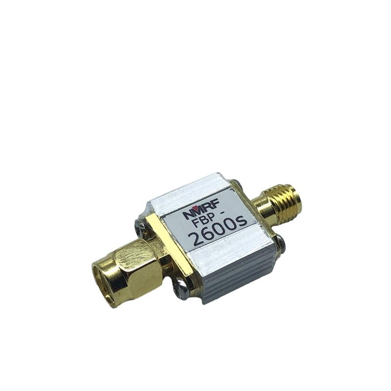 2605MHzWiMAX专用SAW带通滤波器，1dB通带2555-2655MHz，SMA接