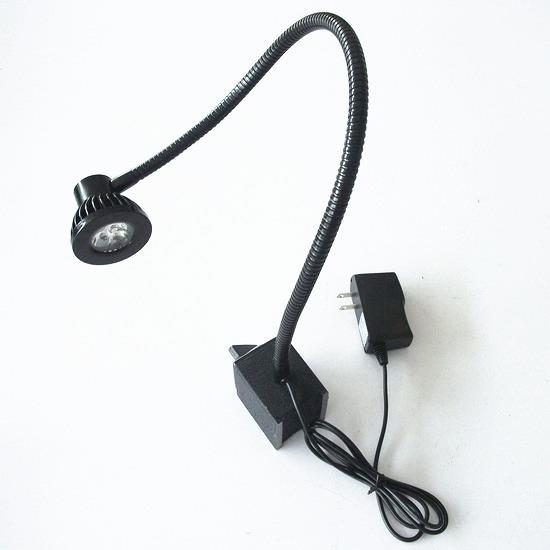 直销3W220Vled机床灯led磁性软管长臂工作灯机床照明灯