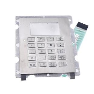 20键自助终端不锈钢金属键盘和键帽工业数字金属产品